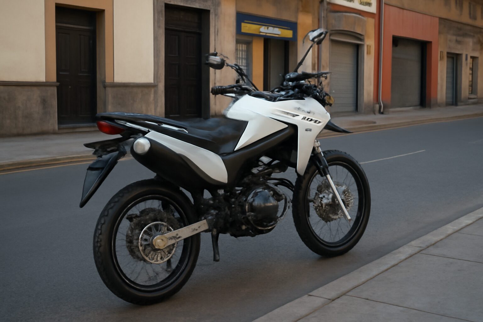 Bajaj Pulsar NS200 ABS 2023 - Arequipa - Exterior posterior