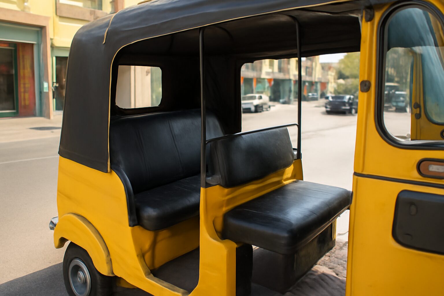 Torito Bajaj RE 2021 - Callao - Asientos traseros