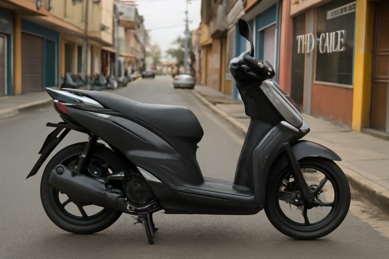 Honda Click 160 CBS 2024 - Veintisiete De Noviembre - Cabina del conductor