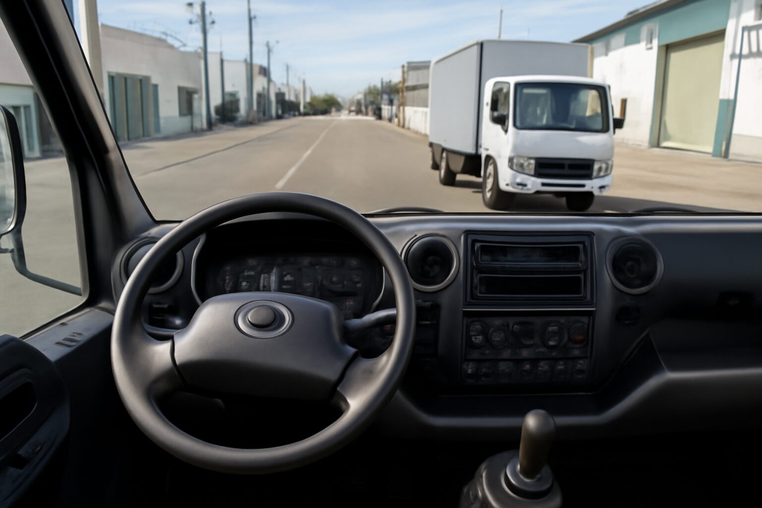 Hino 300 2020 - Bellavista - Cabina del conductor