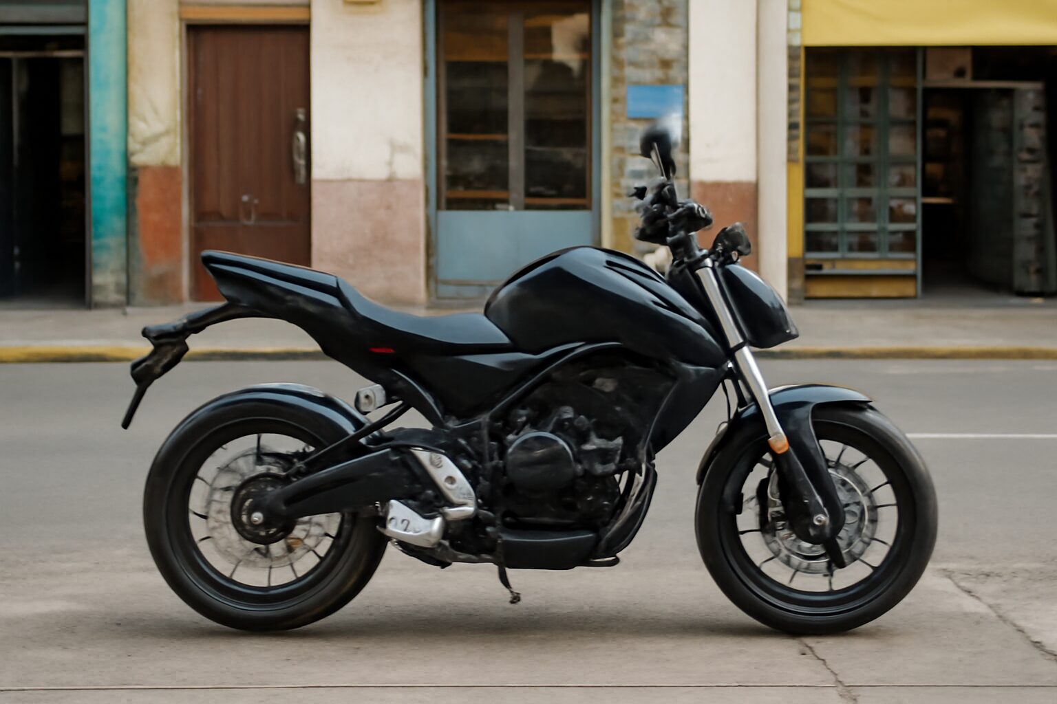 Honda CB190R Repsol 2023 - Tanta - Cabina del conductor