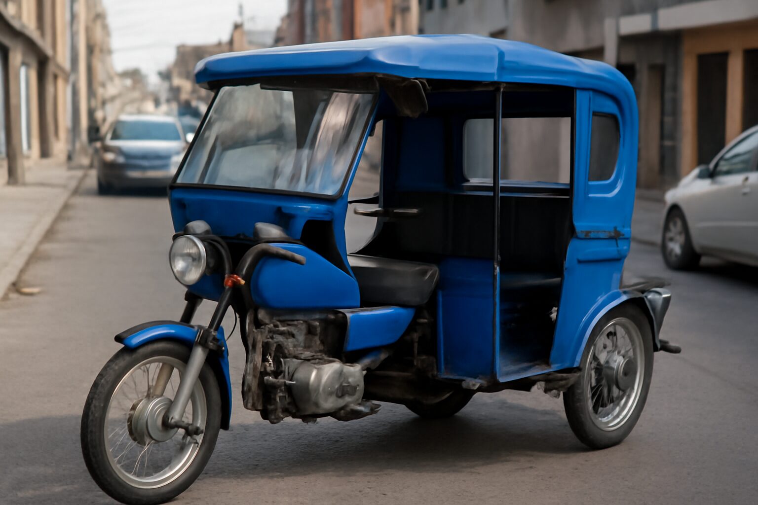 Bajaj RE GLP 2021 - Pachacamac - Asientos traseros