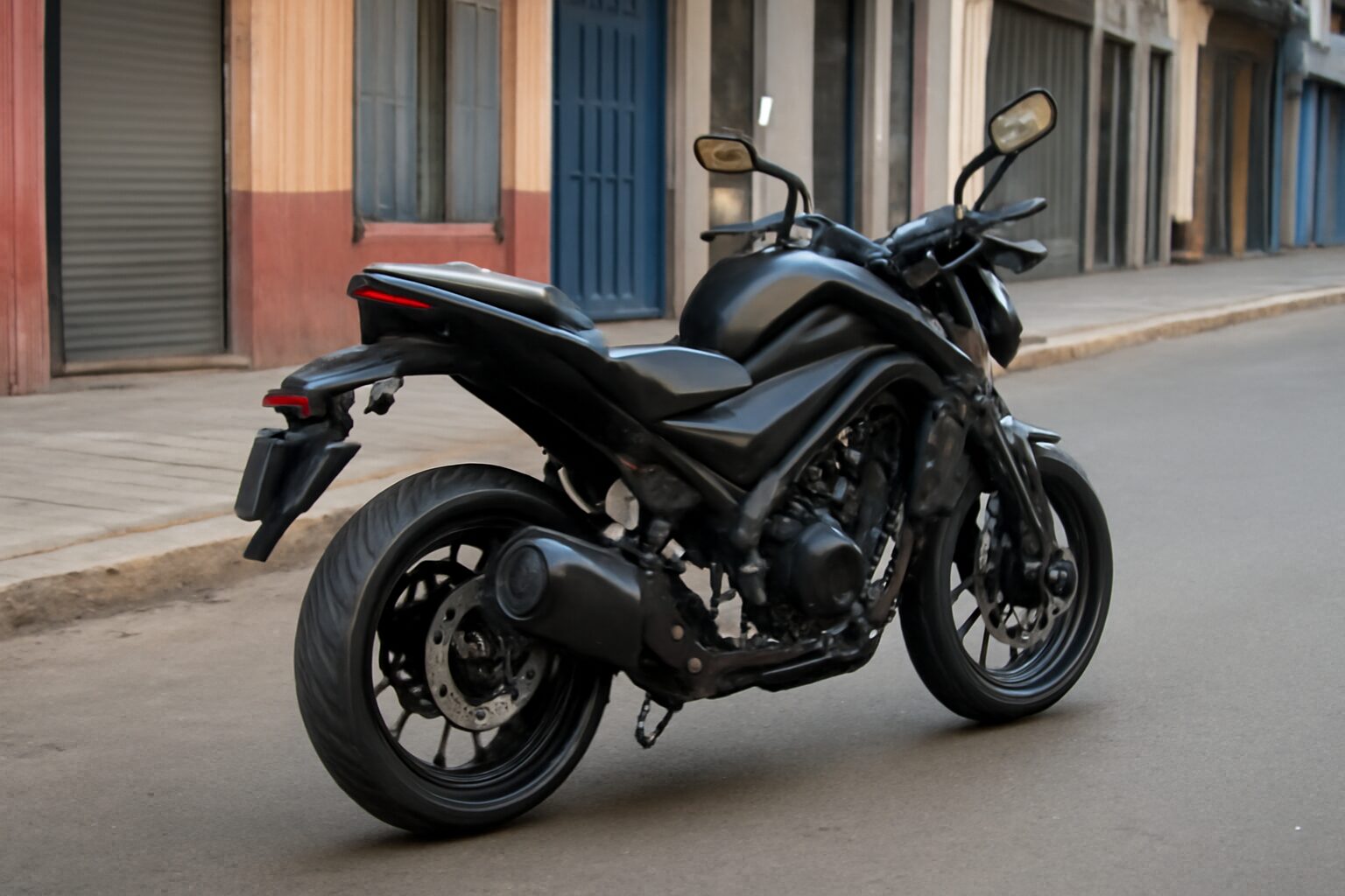 Bajaj Pulsar NS200 ABS 2022 - Huamantanga - Exterior posterior