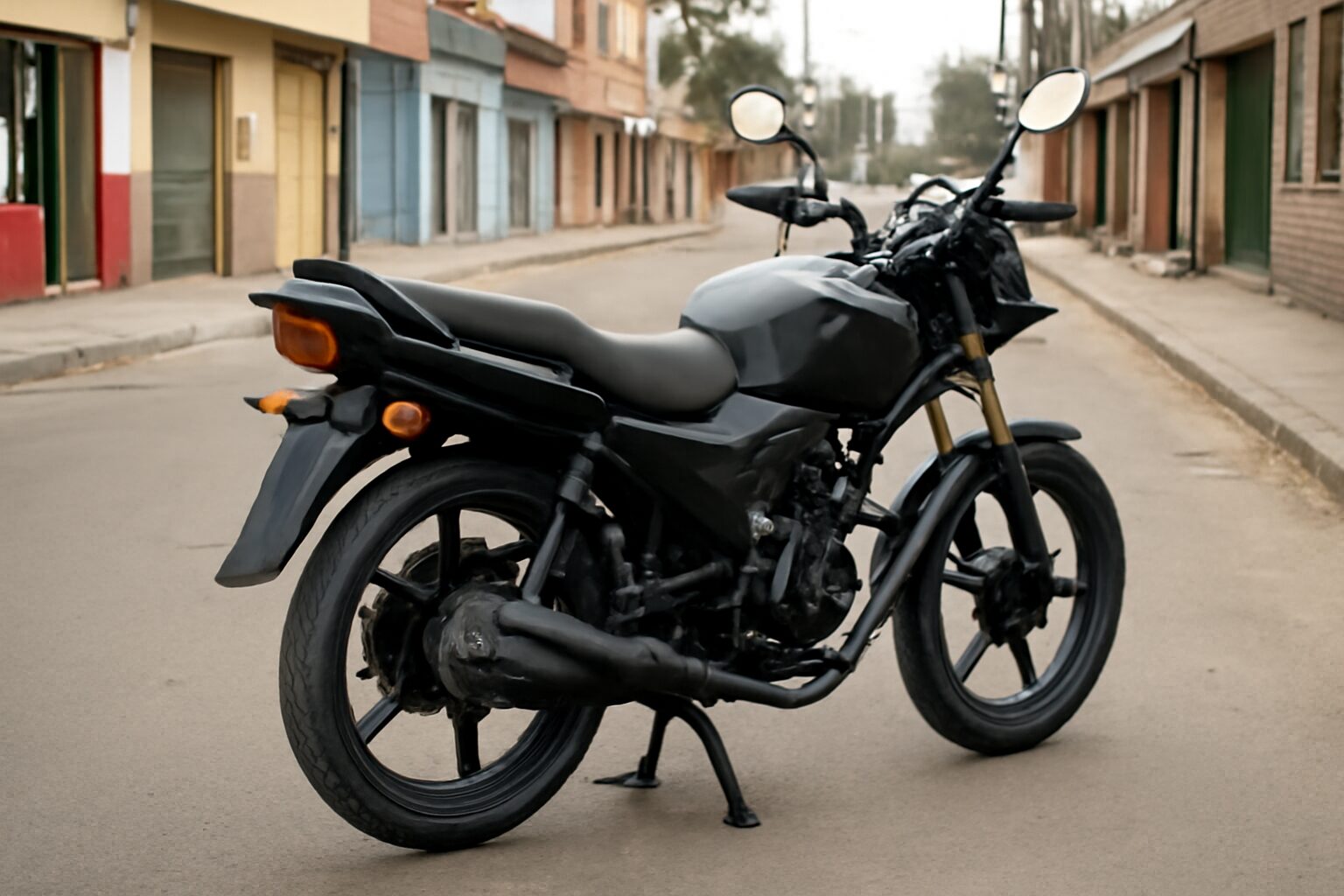 Yamaha Crypton FI Standard 2024 - Zuñiga - Exterior posterior