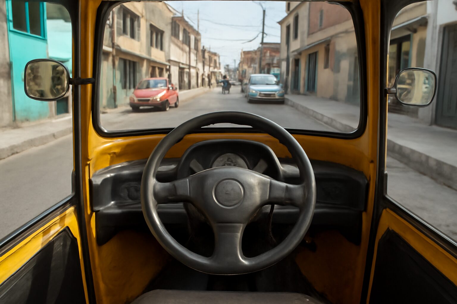 Bajaj RE GLP 2019 - Huancapon - Asientos delanteros